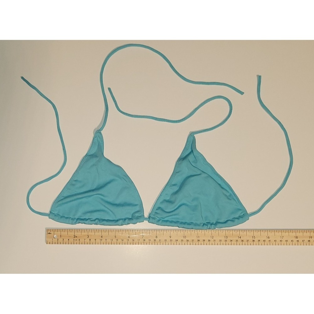 Women's Blue Sexy Bikini Lined Adjustable Straps Polyester fits S/M‎  SL4167-8 - Picture 7 of 8